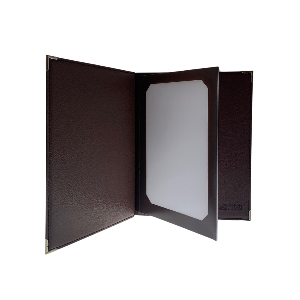 Intercalaires A5 - Polypro Transparent Marron