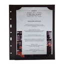 10 Transparent Cover A4 - Brown Prestige Paper