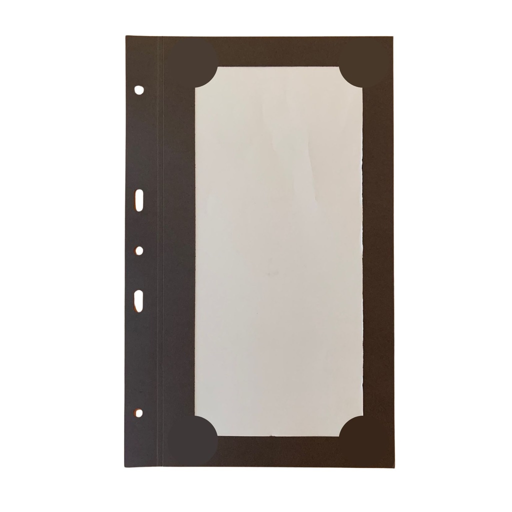 10 Transparent Cover Bar - Brown Prestige Paper