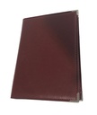 CHINON Bill Holder with Stainless Steel Tray - Claret