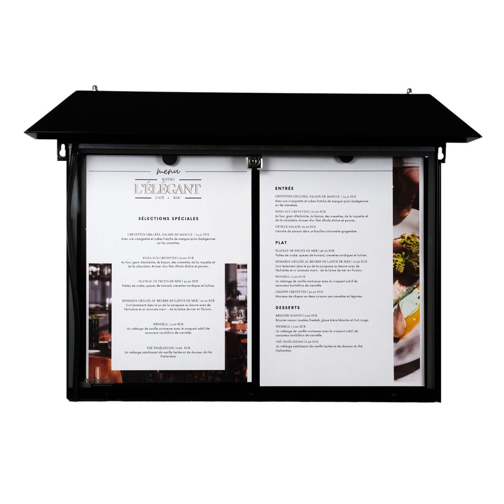 Menu Box NORMANDIE - 2 pages