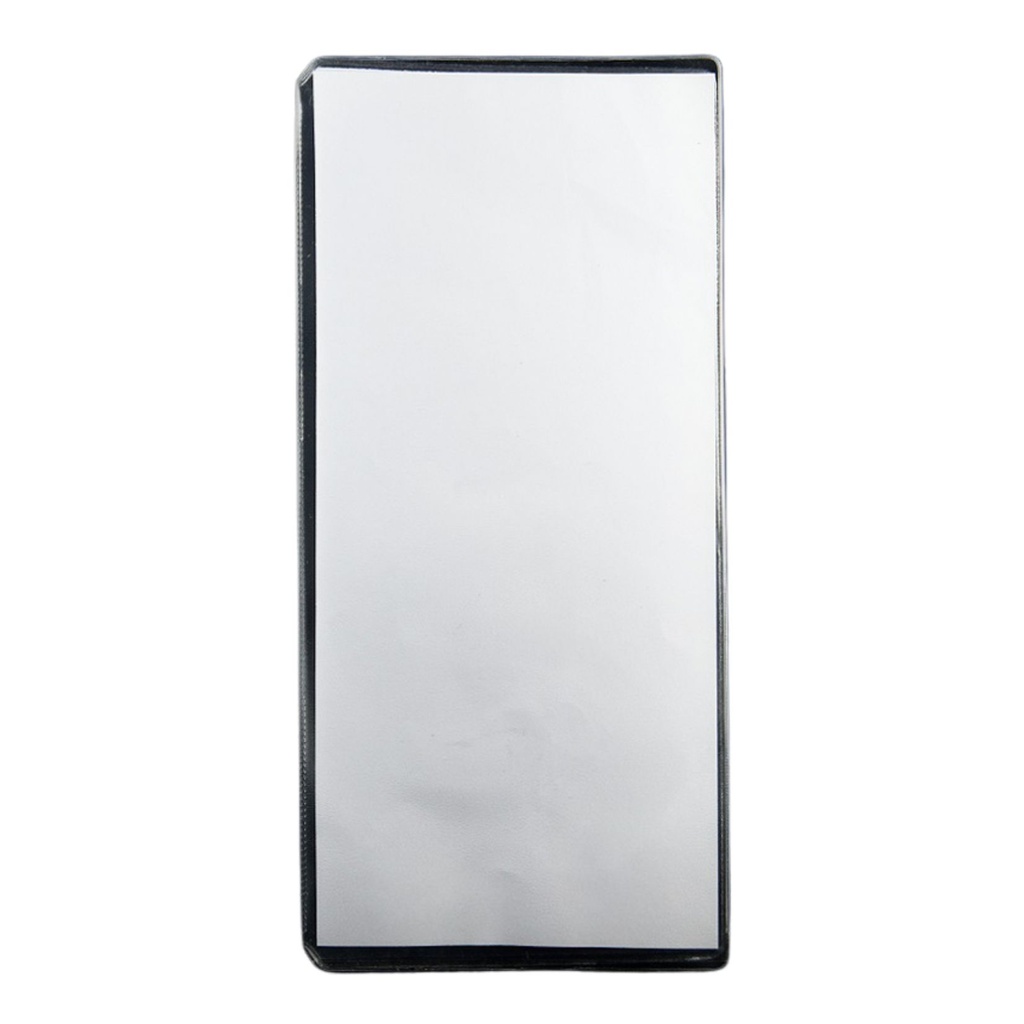 10 Transparent Cover Bar for elastic Menu Cover - Crystal PVC