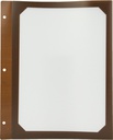 10 Transparent Cover A4 - Brown Polypro