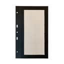 10 Transparent Cover Bar - Black Premium paper