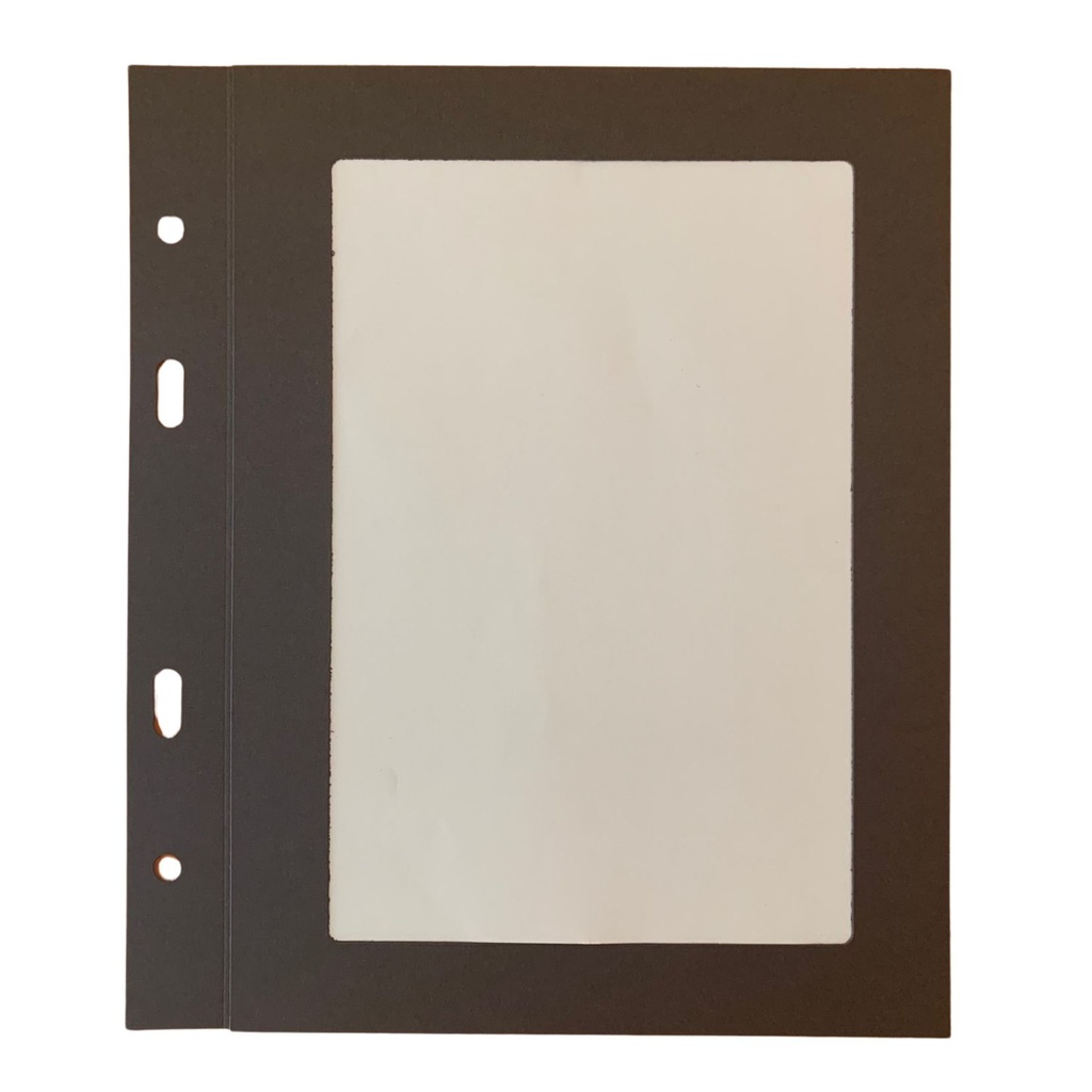 10 Transparent Cover A5 - Brown Premium Paper