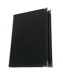 [506014] CHINON Bill Holder with Stainless Steel Tray - Black