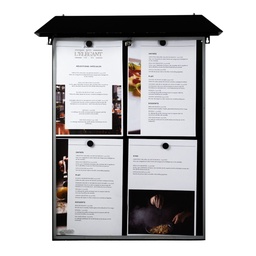 [001102] Menu Box NORMANDIE - 4 pages