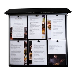 [001103] Menu Box NORMANDIE - 6 pages