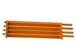 [252002] Wooden Support for 4 Newspapers Stick